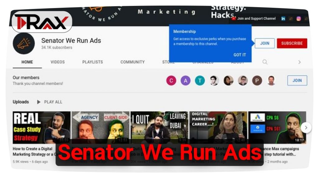 Senator We Run Ads